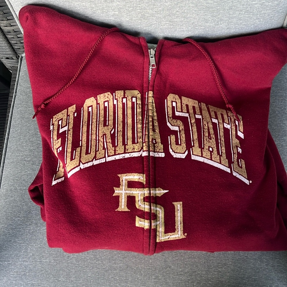 FLORIDA STATE HOODIE WITH ZIPPER